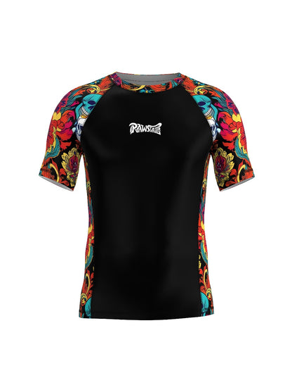 SKULLTRIP BLACK Premium Rash Guard