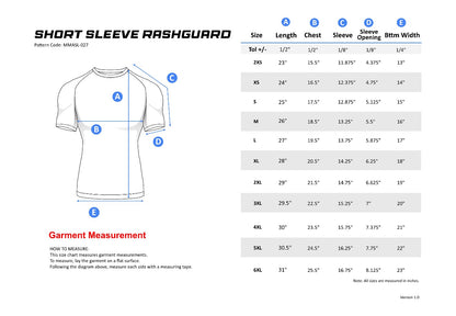 SKULLTRIP BLACK Premium Rash Guard